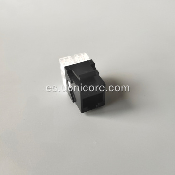 Conector trapezoidal de cableado horizontal UTP CAT6A de 180 grados